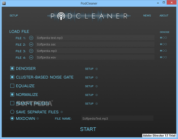 PodCleaner screenshot
