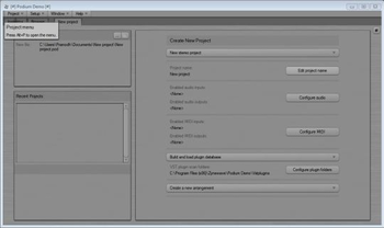 Podium Demo screenshot