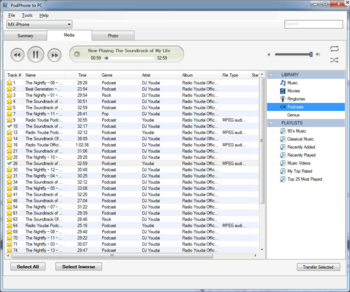 PodPhone to PC screenshot 5