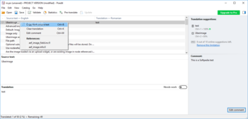 Poedit screenshot