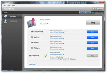 Pogoplug Backup screenshot