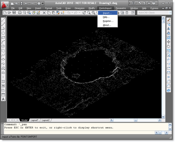 Points Import for AutoCAD screenshot