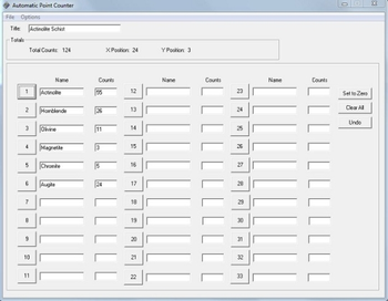 Pointscan screenshot