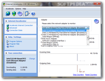 Pointstone Internet Accelerator screenshot 7