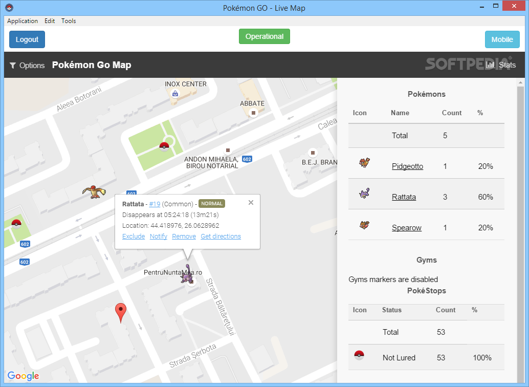 pokemon go live map github review