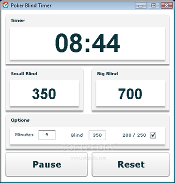 Poker Blind Timer screenshot