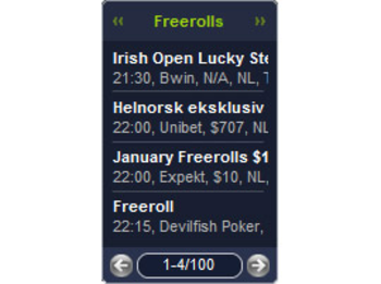 Poker Monitor screenshot