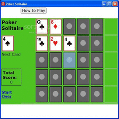 Poker Solitaire screenshot