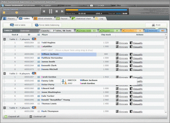 Poker Tournament Supervisor screenshot