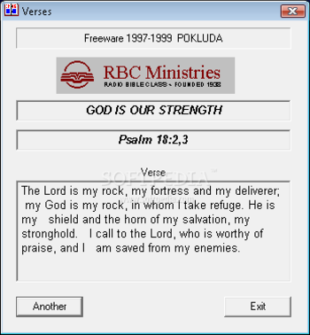 POKLUDA Verses screenshot