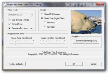 Polar Bears Free Screensaver screenshot 2