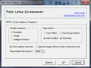 Polar Lotus Screensaver screenshot 2
