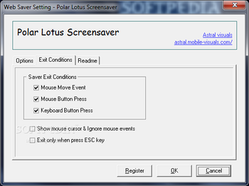 Polar Lotus Screensaver screenshot 3