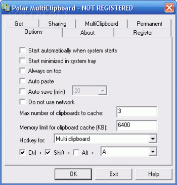 Polar MultiClipboard screenshot 2