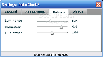 PolarClock screenshot 4