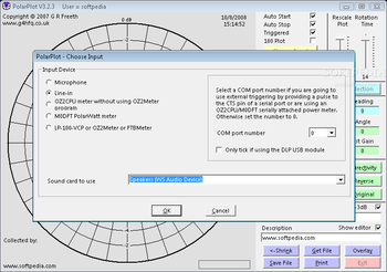 PolarPlot screenshot 2