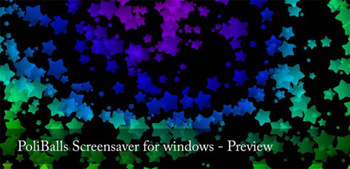 PoliBalls Screensaver screenshot