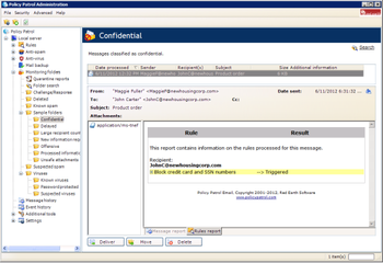 Policy Patrol Mail Security 64-bit screenshot 2