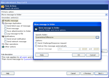 Policy Patrol Mail Security  screenshot