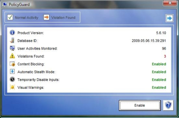 PolicyGuard 2009 screenshot