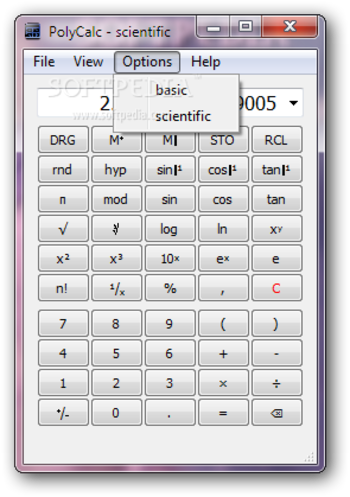 PolyCalc screenshot 2