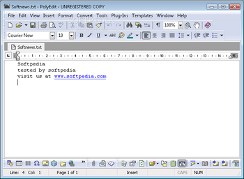 PolyEdit screenshot