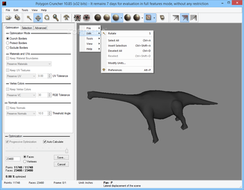 Polygon Cruncher screenshot