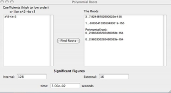 PolyRootsRB screenshot