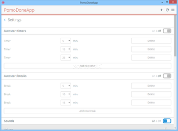 PomoDoneApp screenshot 10