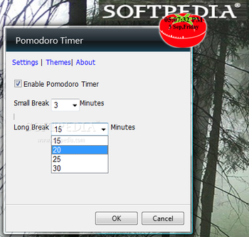 Pomodoro Timer Clock screenshot 2