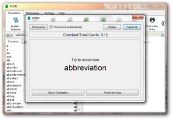 PONS Dictionary English - Bulgarian Premium screenshot 3