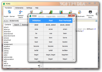 PONS Dictionary English - German Advanced screenshot 2