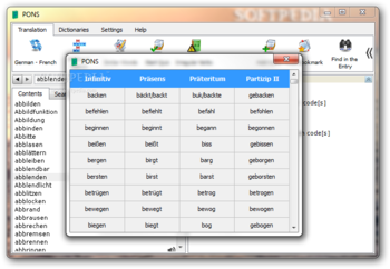 PONS Dictionary French - German Premium screenshot 2