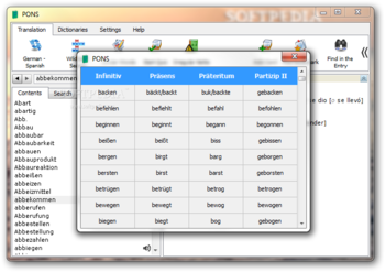 PONS Dictionary Spanish - German Advanced screenshot 2