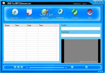Pop DVD To MP3 Converter screenshot 2