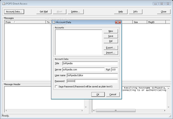POP3 Direct Access screenshot 2