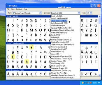 PopChar Win screenshot 2