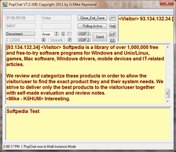 PopChat screenshot
