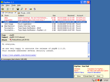 PopMan Portable screenshot