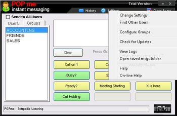 POPme Instant Messaging screenshot 2