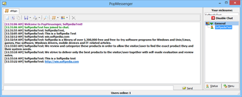 PopMessenger screenshot