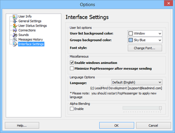 PopMessenger screenshot 14