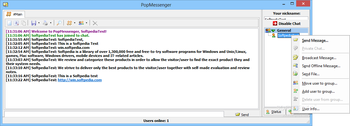 PopMessenger screenshot 2