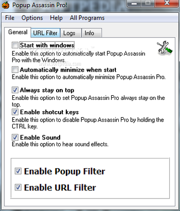 Popup Assassin Pro screenshot