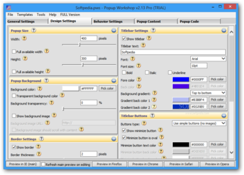 Popup Workshop Pro (formerly Popup Toolkit) screenshot 2