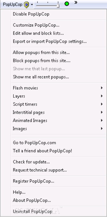 PopUpCop screenshot