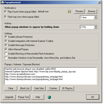 PopupDummy! screenshot 2