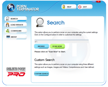 Porn Terminator Delete Porn Pro screenshot