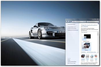 Porsche Windows Theme screenshot