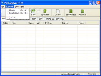 Port Analyzer screenshot
